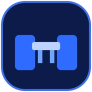 Shop-floor Data Bridge by East Bay Services Group mark: two blocks joined by a bridge